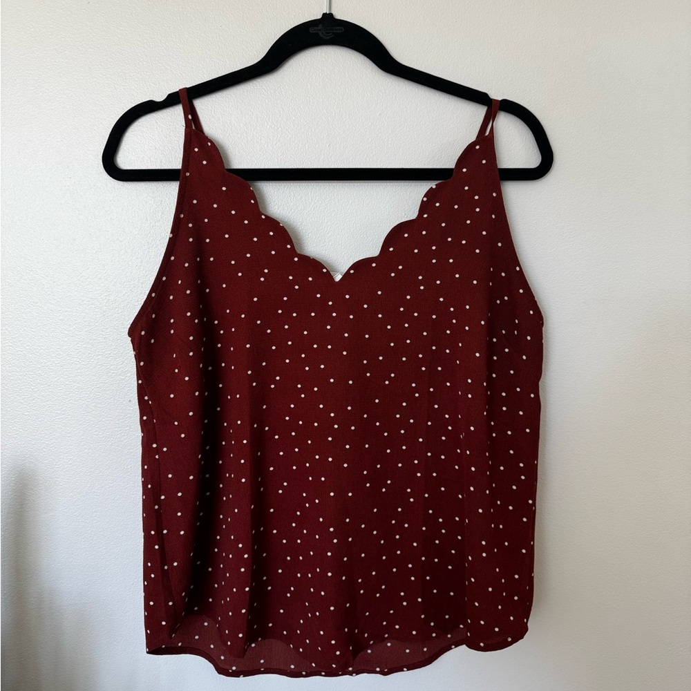 Scalloped Tank- Women’s size M